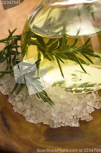 Image of Essential Oil with rosemary and sea salt