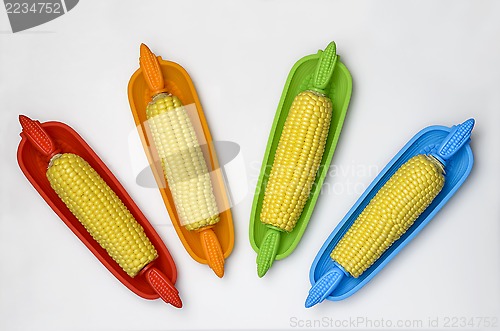 Image of Corn in Dish Top 02