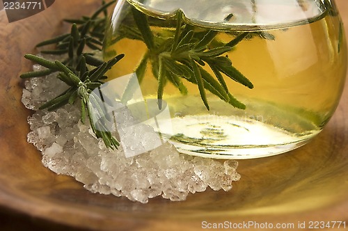 Image of Essential Oil with rosemary and sea salt