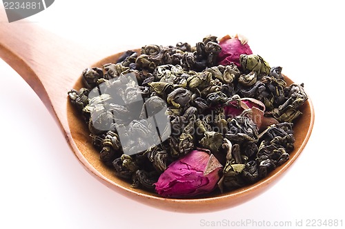 Image of Green tea whit rose