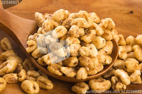 Image of Popped wheat grains