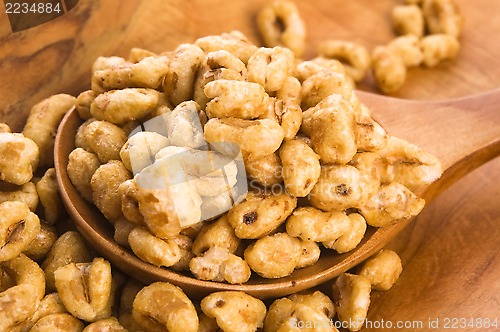 Image of Popped wheat grains