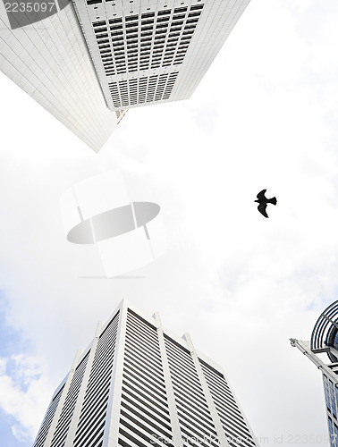 Image of Singapore skyscrapers