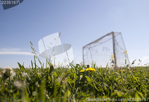 Image of football goals