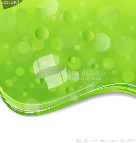 Image of Abstract eco background with light effect