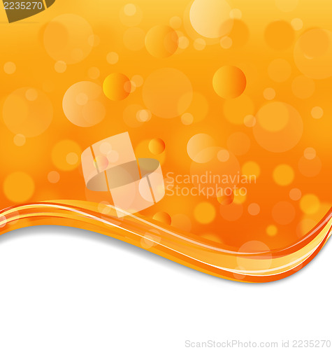 Image of Abstract orange background with light effect