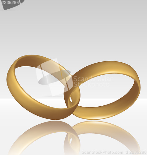 Image of Jewelry two golden ring