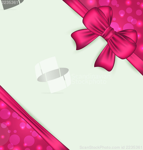 Image of Elegant bow for present gift