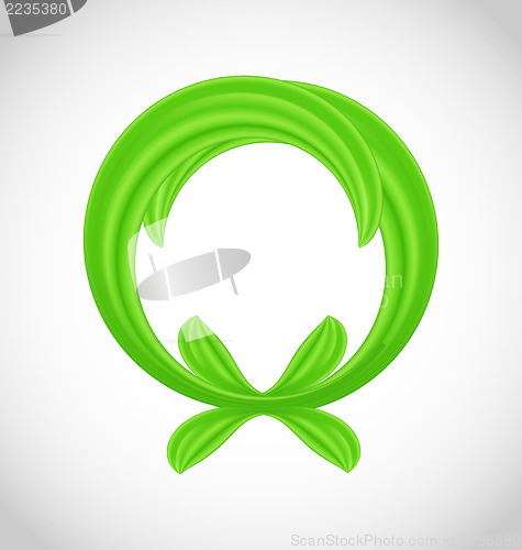 Image of Eco friendly icon isolated
