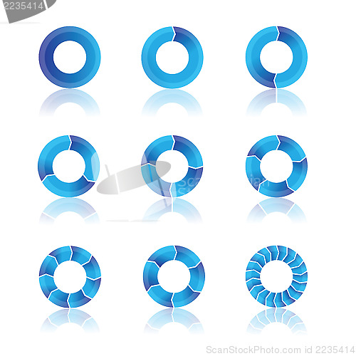 Image of blue diagrams 