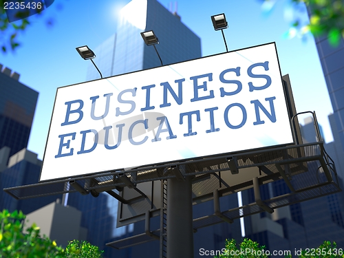 Image of Business Education Concept.