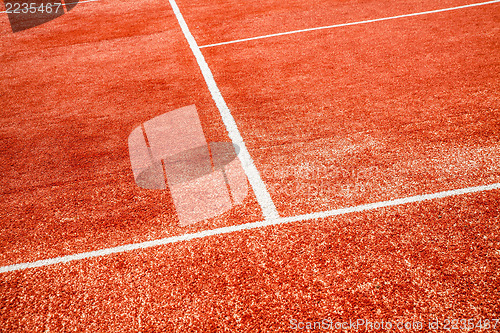 Image of tennis court