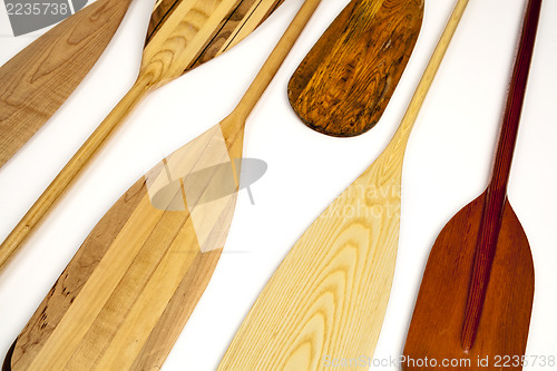 Image of canoe paddle abstract