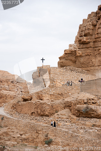 Image of Saint George monastery in judean desert