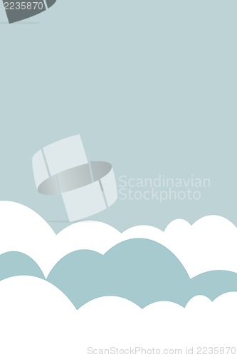 Image of sky cloud illustration