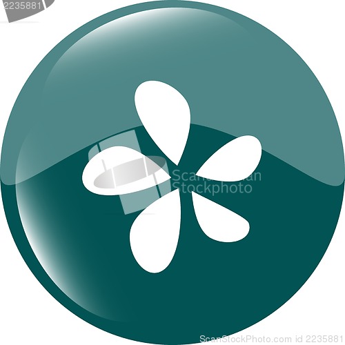 Image of Icon button series - Leaf