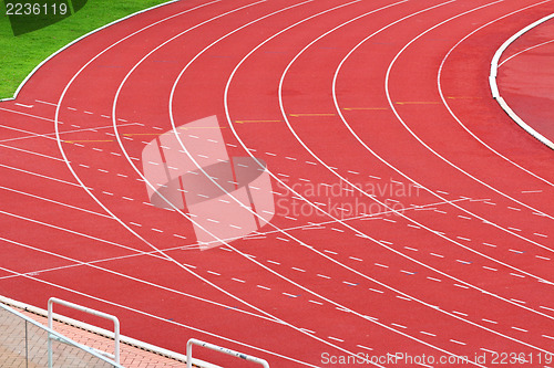 Image of Sport running track 