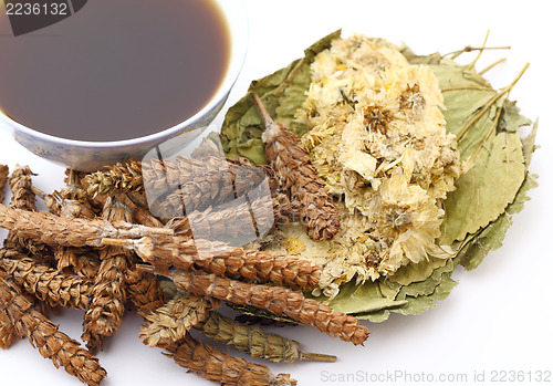 Image of Chinese traditional herbs medicine drink