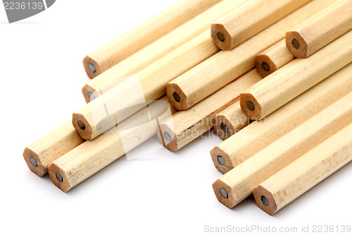Image of Pencil on white background 