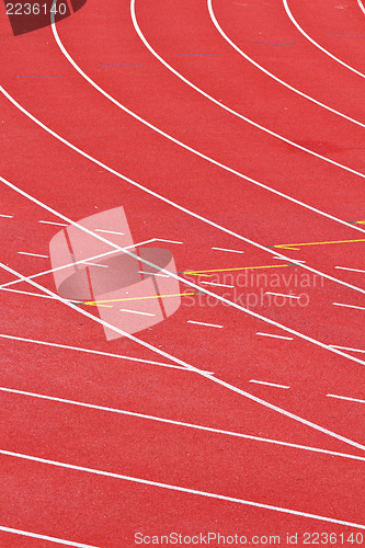 Image of Sport running track 