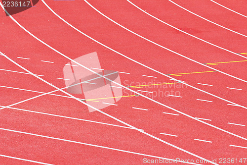 Image of Sport running track 