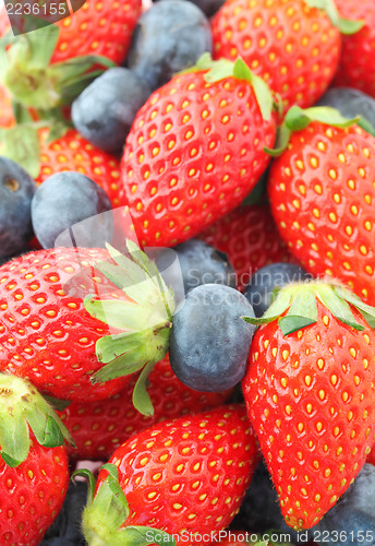 Image of Strawberries and Blueberries mix 