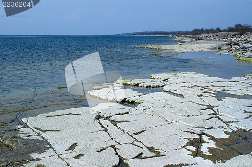 Image of Flat rock coast