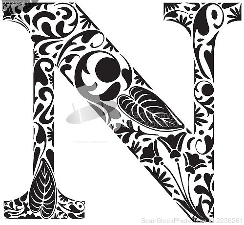 Image of Floral N