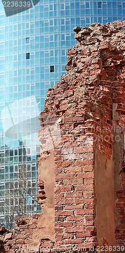 Image of ruins wall