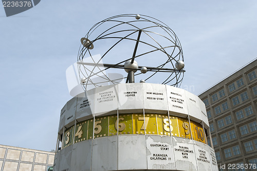 Image of Worldtime Clock in Berlin