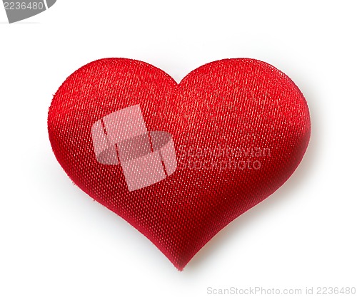 Image of single red heart