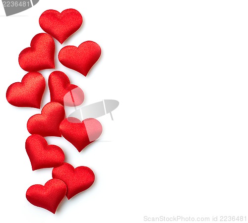 Image of red hearts