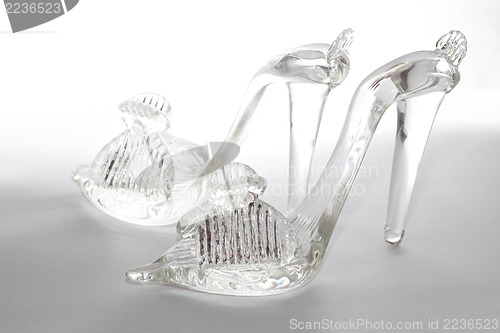 Image of Glass shoes