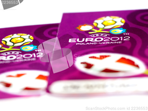 Image of EURO 2012 tickets