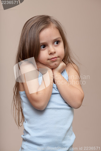 Image of Cute little girl