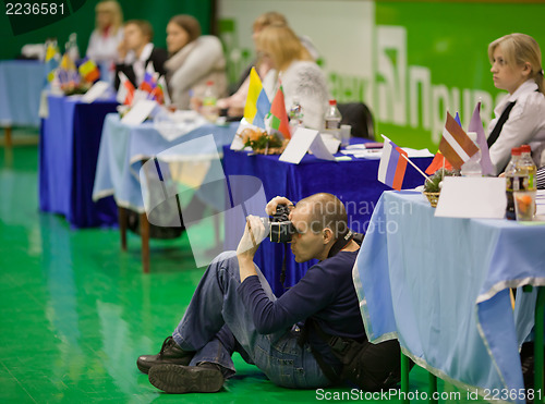 Image of Sports photogapher - gymnastics competition