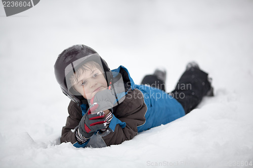 Image of Relaxation after skiing