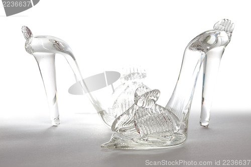 Image of Glass shoes