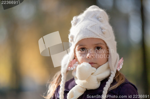 Image of Portrait of little girl 