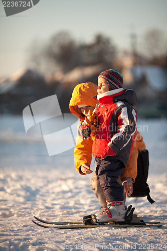 Image of Ski lesson