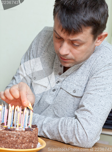 Image of Lighting the candles