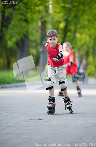 Image of Skating in park