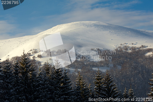 Image of Snowy mountains