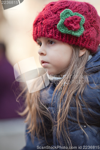Image of Portrait of little girl