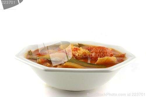 Image of Pumpkin Stew Isolated