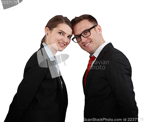 Image of Happy Business Couple