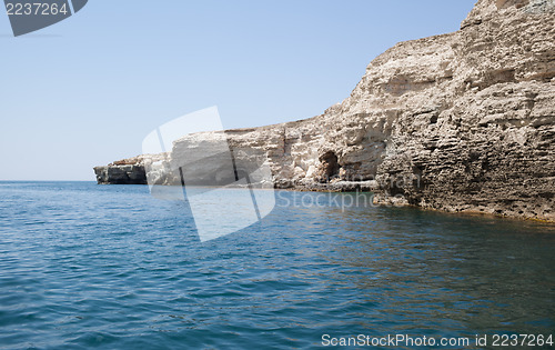 Image of Sea caves in Tarhankut, Crimea, Ukraine