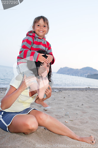 Image of Mother and daughter