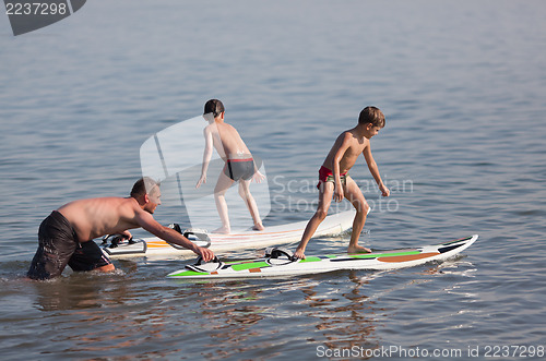 Image of Learning to surf