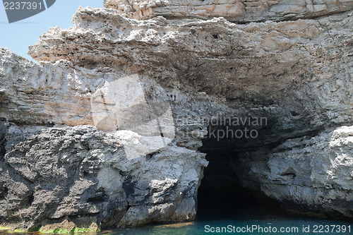 Image of Sea cave at Tarhankut, Crimea, Ukraine